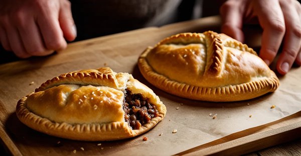 How can you recreate a traditional Cornish pasty at home?